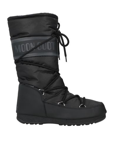 Moon Boot Woman Boot Black Size 7 Textile Fibers