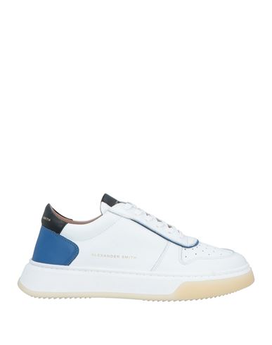 Alexander Smith Man Sneakers White Size 10 Leather