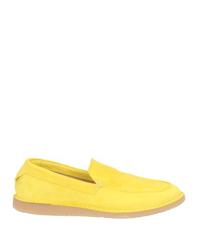 Lemargo Woman Loafers Yellow Size 10 Leather