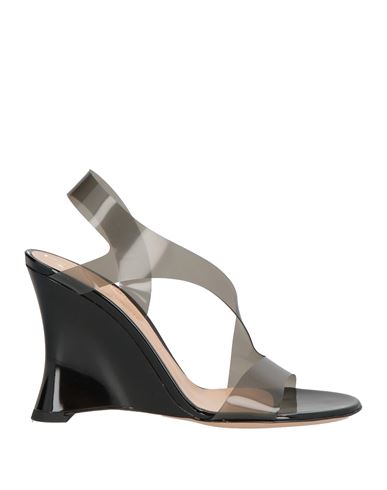 Gianvito Rossi Woman Sandals Black Size 10 Rubber