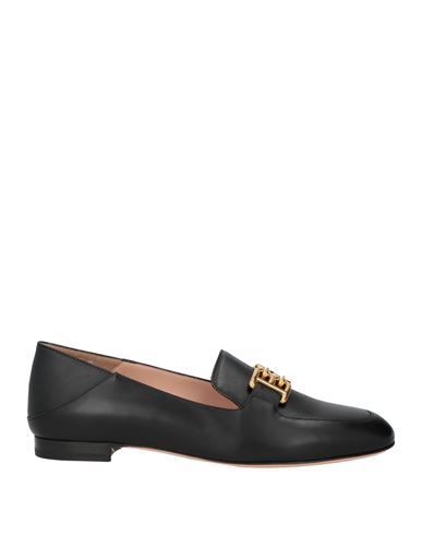 Bally Woman Loafers Black Size 5.5 Calfskin