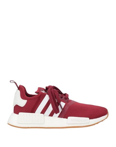 Adidas Originals Woman Sneakers Burgundy Size 6 Textile Fibers In Red
