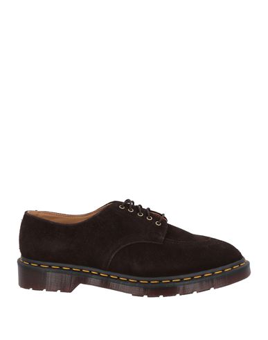 Shop Dr. Martens' Dr. Martens Man Lace-up Shoes Dark Brown Size 10.5 Calfskin