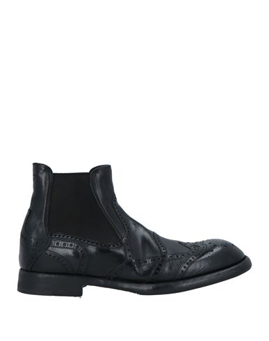 Dolce & Gabbana Man Ankle Boots Black Size 9 Leather