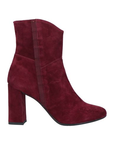 Shop Carmens Woman Ankle Boots Burgundy Size 9 Leather In Red