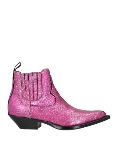 Sonora Woman Ankle Boots Pink Size 10 Calfskin