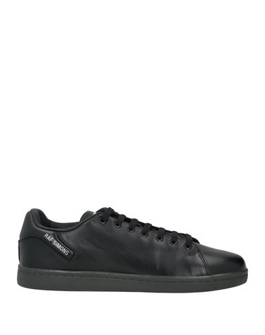 Shop Raf Simons Man Sneakers Black Size 9 Leather