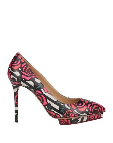 Charlotte Olympia Woman Pumps Pink Size 8 Leather