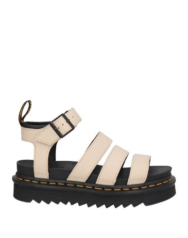 DR. MARTENS' DR. MARTENS WOMAN SANDALS IVORY SIZE 6 LEATHER