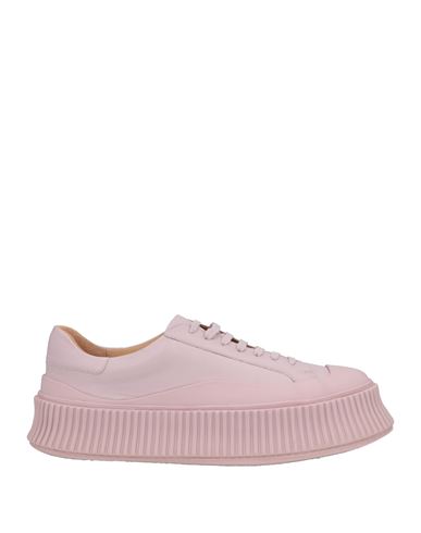 JIL SANDER JIL SANDER WOMAN SNEAKERS PINK SIZE 10 LEATHER 