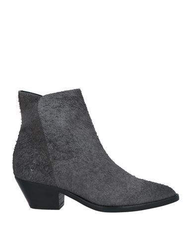 Carmens Woman Ankle Boots Lead Size 7 Leather In Gray
