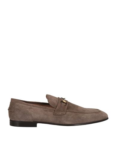 Shop Sachet Man Loafers Dove Grey Size 7 Leather