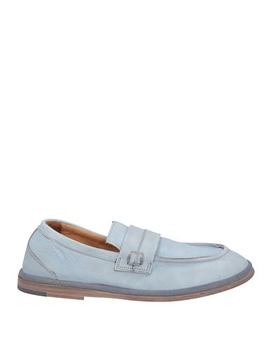 Moma Woman Loafers Sky Blue Size 9 Leather