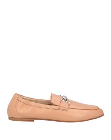 Shop Tod's Woman Loafers Blush Size 8 Leather In Pink