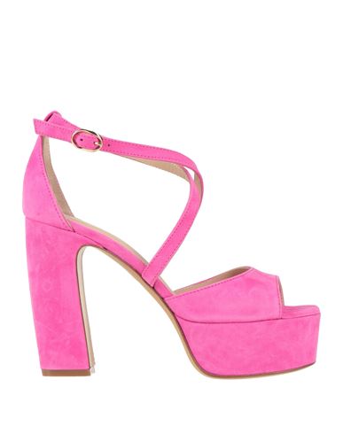 Roberto Festa Woman Sandals Light Pink Size 9.5 Leather In Pink
