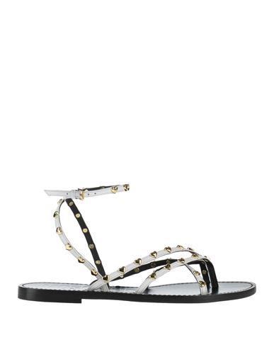 Sandalias de dedo Mujer Blanco 36,36.5,40 Mujer