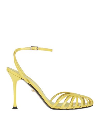 Alevì Milano Aleví Milano Woman Sandals Yellow Size 6 Leather