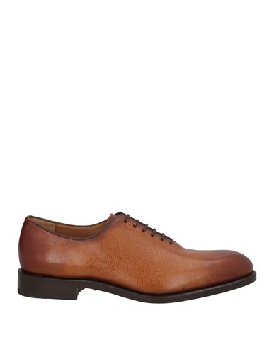 Ferragamo Lace-up Leather Shoes In Brown