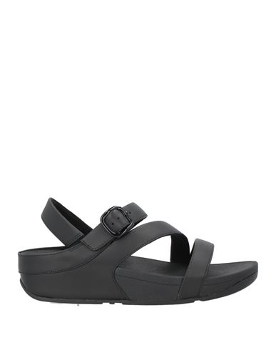 Fitflop Woman Sandals Black Size 9 Leather