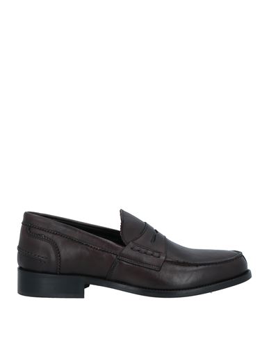 Saxone Man Loafers Dark Brown Size 11.5 Leather