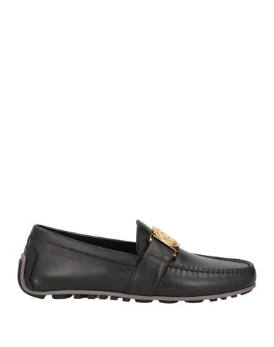 Moschino Man Loafers Black Size 12 Calfskin