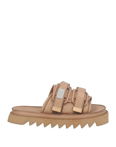 Suicoke Marsèll X  Woman Sandals Sand Size 7 Leather In Beige