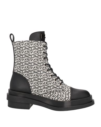 Shop Giuseppe Zanotti Woman Ankle Boots Black Size 10 Textile Fibers