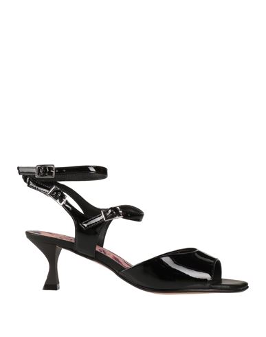 Apepazza Woman Sandals Black Size 9 Textile Fibers
