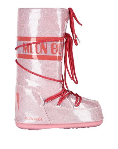 Shop Moon Boot Mb Icon Glitter Woman Boot Pink Size 8-9.5 Plastic