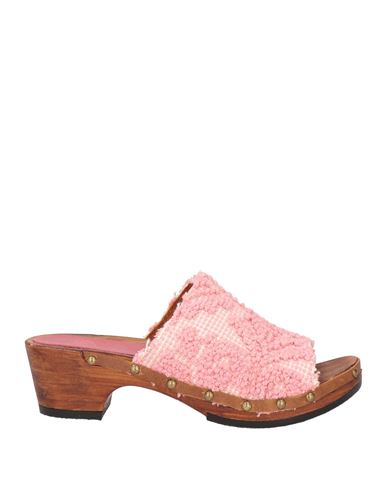 I Daf Woman Mules & Clogs Pink Size 8 Textile Fibers