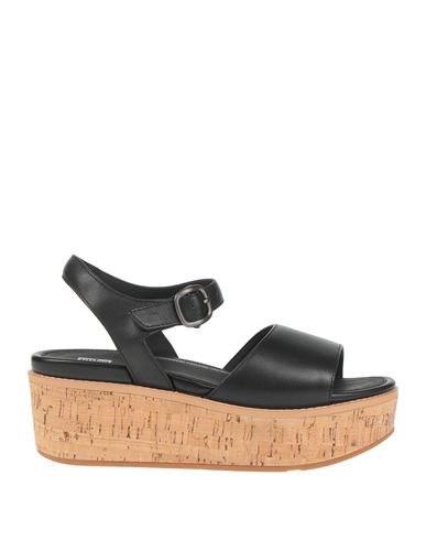 Fitflop Woman Mules & Clogs Black Size 7 Leather
