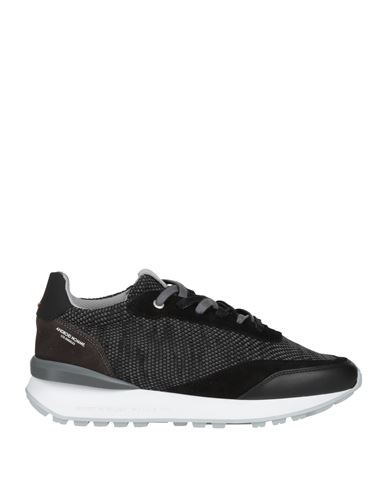 Android Homme Man Sneakers Lead Size 9 Textile Fibers, Leather In Grey