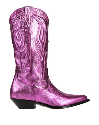 Sonora Woman Boot Fuchsia Size 9 Goat Skin In Pink