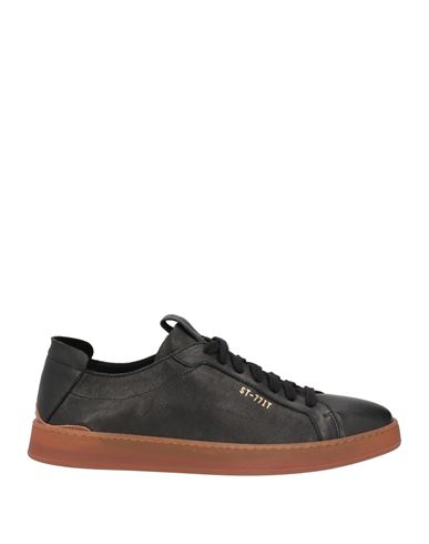 Shop Stokton Woman Sneakers Black Size 11 Leather
