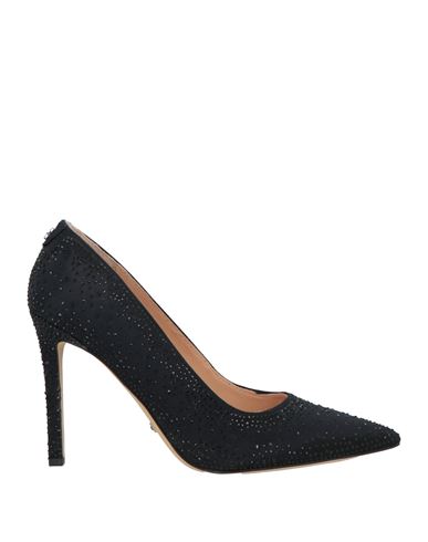 Guess Woman Pumps Black Size 8 Textile Fibers In Black