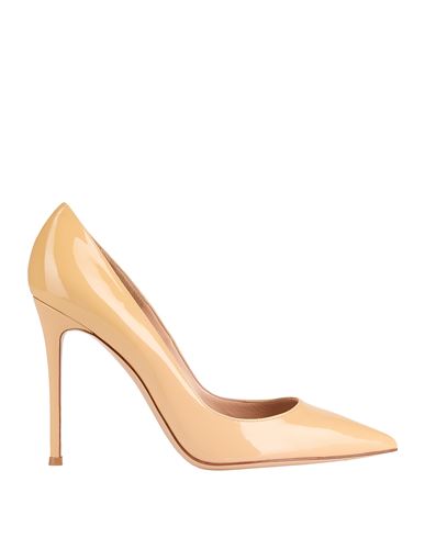 Shop Gianvito Rossi Woman Pumps Sand Size 11.5 Leather In Beige