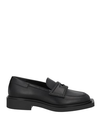 Shop 3juin Woman Loafers Black Size 6.5 Leather