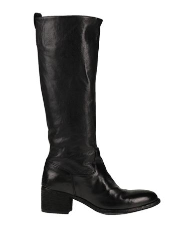 OFFICINE CREATIVE ITALIA OFFICINE CREATIVE ITALIA WOMAN BOOT BLACK SIZE 8 LEATHER