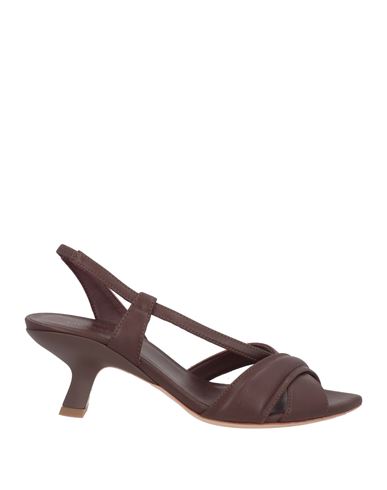 Vic Matie Vic Matiē Woman Sandals Dark Brown Size 7.5 Leather