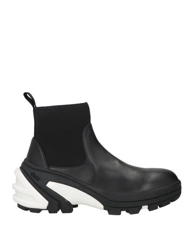 Alyx 1017  9sm Man Sneakers Black Size 8 Leather, Elastic Fibres