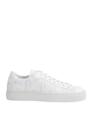 Furla Joylace-up Sneaker T.20 Woman Sneakers White Size 8 Polyurethane, Leather