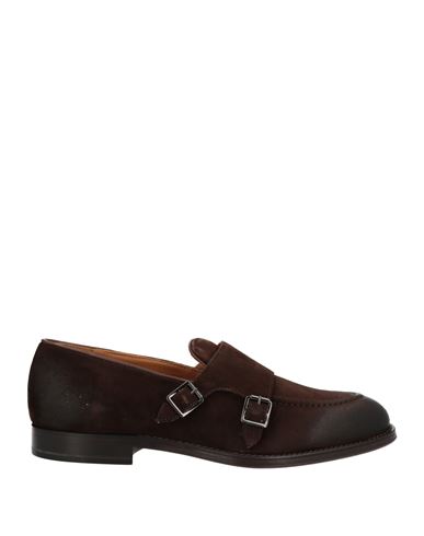 Shop Manifatture Etrusche Man Loafers Dark Brown Size 9 Leather