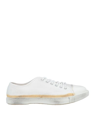 Maison Margiela Woman Sneakers White Size 11 Textile Fibers