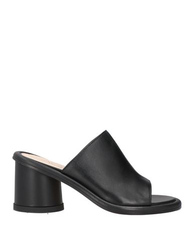Agl Attilio Giusti Leombruni Agl Woman Sandals Black Size 8 Leather