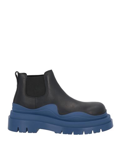 Bottega Veneta Man Ankle Boots Steel Grey Size 8.5 Leather
