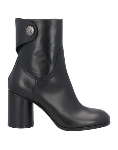 Casadei Woman Ankle Boots Black Size 11 Leather