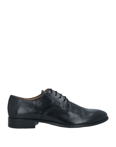 Antica Cuoieria Man Lace-up Shoes Black Size 11 Leather