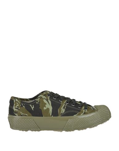 Superga Man Sneakers Military Green Size 10.5 Cotton