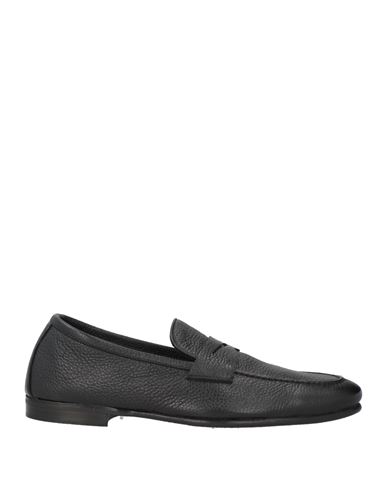 Andrea Ventura Firenze Man Loafers Black Size 12 Leather