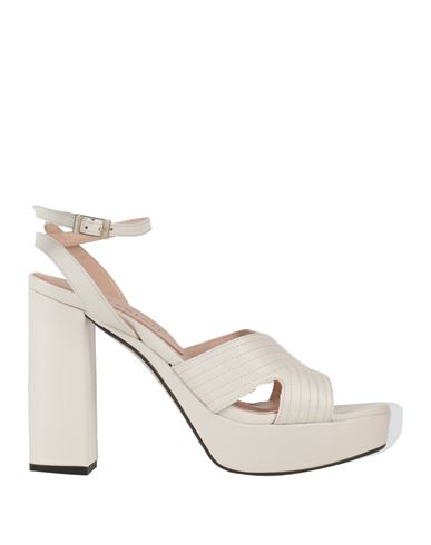 Marian Woman Sandals Off White Size 10 Leather